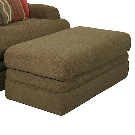 Wide Rectangle Ottoman